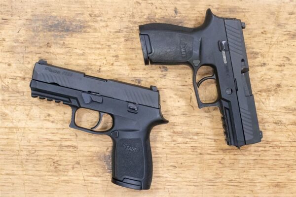Sig Sauer P320 Compact 40 S&W Police Trade-in Pistols (Good Condition)