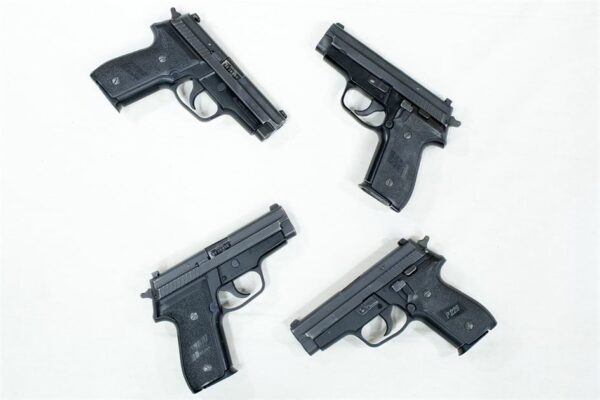 Sig Sauer P229 9mm DA/SA Police Trade-In Pistols (Fair Condition)