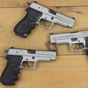 Sig Sauer P220 ST 45 ACP Stainless Police Trade-in Pistols with 3 Mags (Fair Condition)