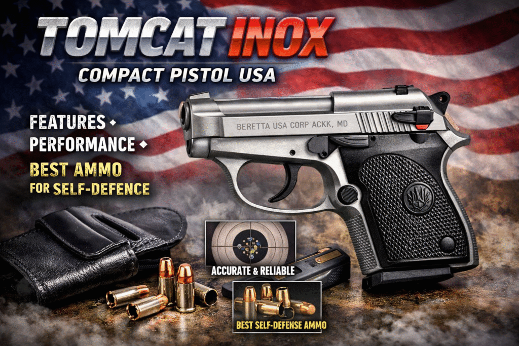 Tomcat Inox Compact Pistol USA